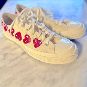 Converse Comme Des Garcon PLAY Men’s 9 / Women’s 11